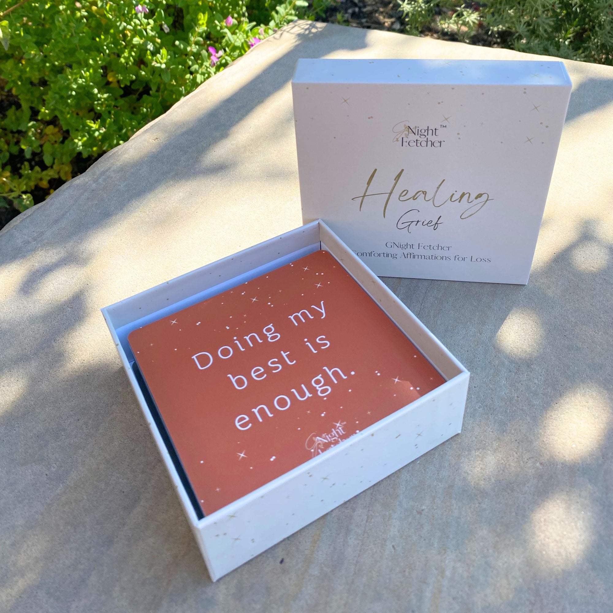 What are Grief Affirmation Cards - also known as Comfort Cards for loss? - GNight Fetcher