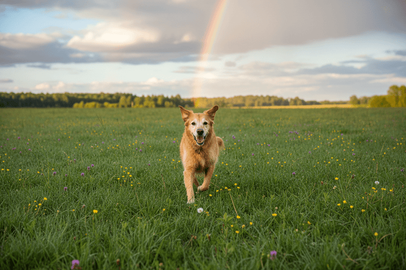Where Do Pets Go When They Die? The Rainbow Bridge, Heaven & What Different Beliefs Say - GNight Fetcher