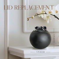 5.75" Orchid Urn Lid