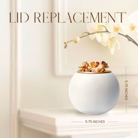 5.75" Orchid Urn Lid