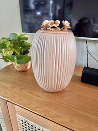 Orchid Urn for Loved ones [Tall, Full Sized] Handmade - LIMITED EDITION