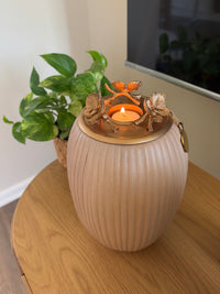 Orchid Urn for Loved ones [Tall, Full Sized] Handmade - LIMITED EDITION