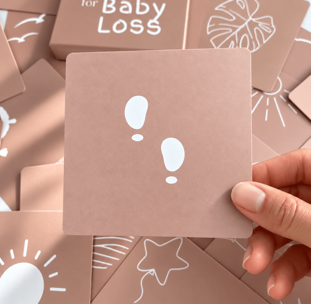 Grief Comfort Cards for Child Loss or Miscarriage - 51 Grief Affirmations - GNight Fetcher