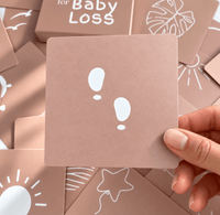 Grief Comfort Cards for Child Loss or Miscarriage - 51 Grief Affirmations - GNight Fetcher