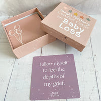Grief Comfort Cards for Child Loss or Miscarriage - 51 Grief Affirmations - GNight Fetcher