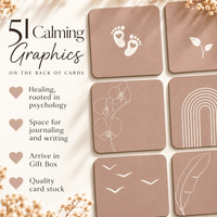 Grief Comfort Cards for Child Loss or Miscarriage - 51 Grief Affirmations - GNight Fetcher