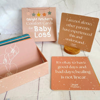 Grief Comfort Cards for Child Loss or Miscarriage - 51 Grief Affirmations - GNight Fetcher