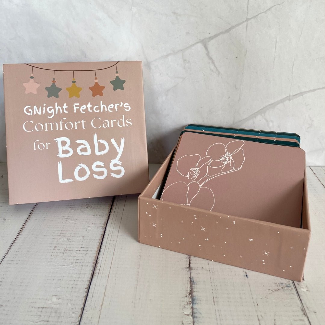 Grief Comfort Cards for Child Loss or Miscarriage - 51 Grief Affirmations - GNight Fetcher