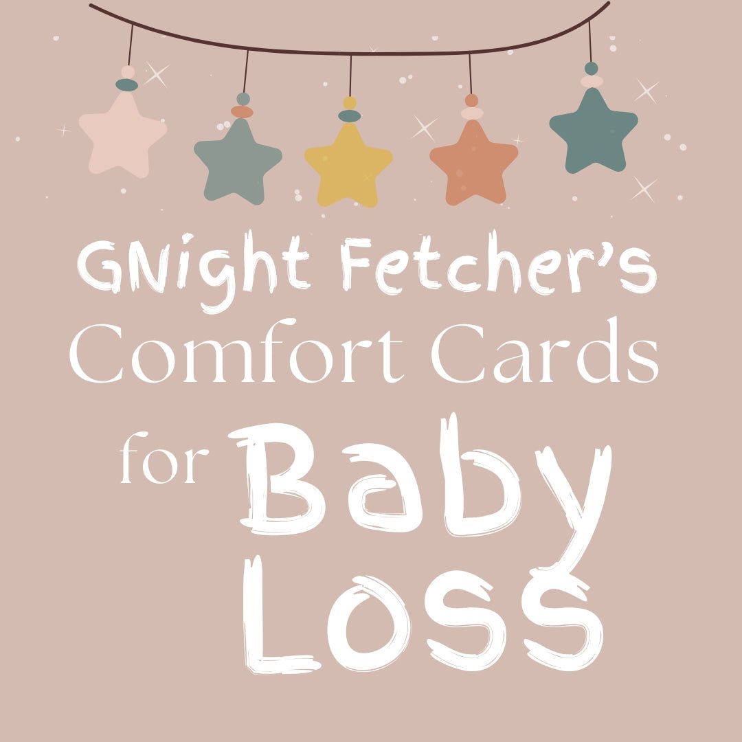 Grief Comfort Cards for Child Loss or Miscarriage - 51 Grief Affirmations - GNight Fetcher