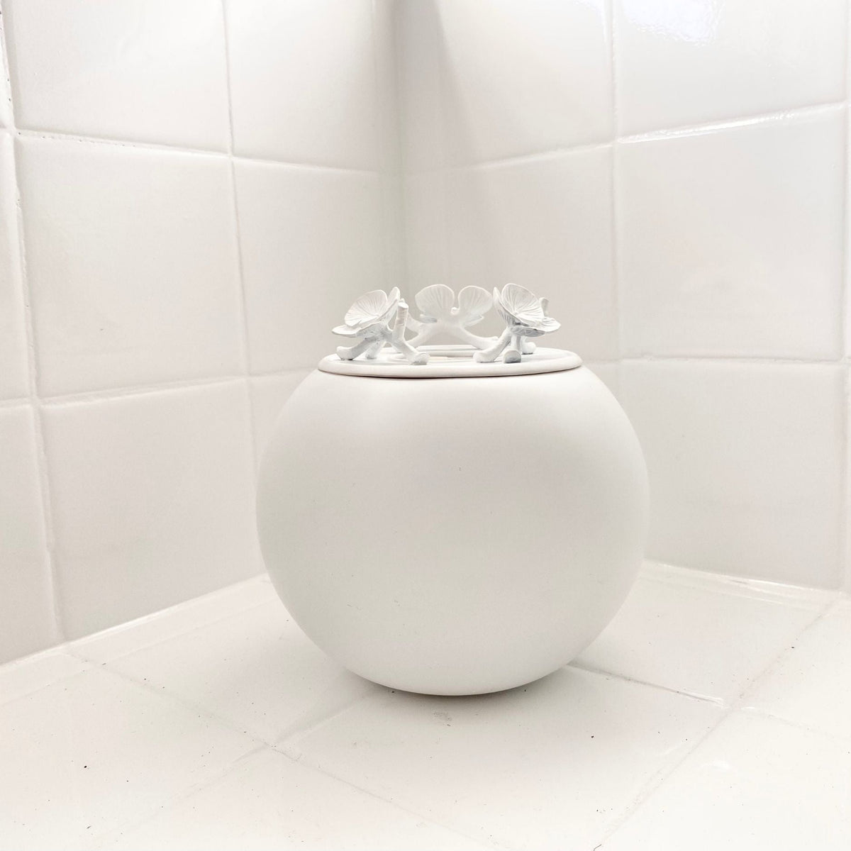 Orchid Urn for Dog & Pet Ashes - Handmade - GNight Fetcher