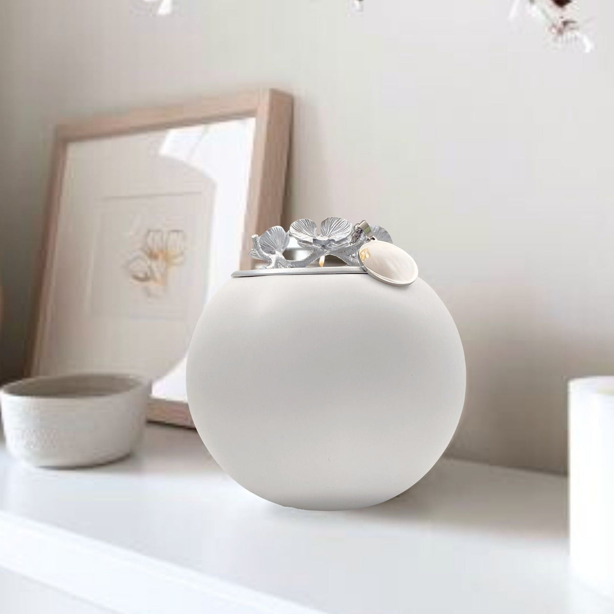Orchid Urn for Dog & Pet Ashes - Handmade - GNight Fetcher