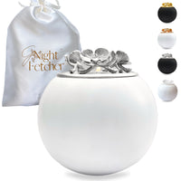 Orchid Urn for Dog & Pet Ashes - Handmade - GNight Fetcher
