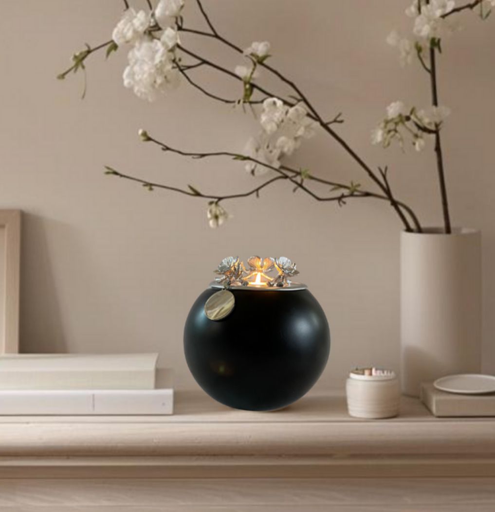 Orchid Urn for Dog & Pet Ashes - Handmade - GNight Fetcher