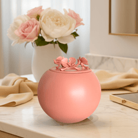 Orchid Urn for Dog & Pet Ashes - Handmade [CORAL] - GNight Fetcher