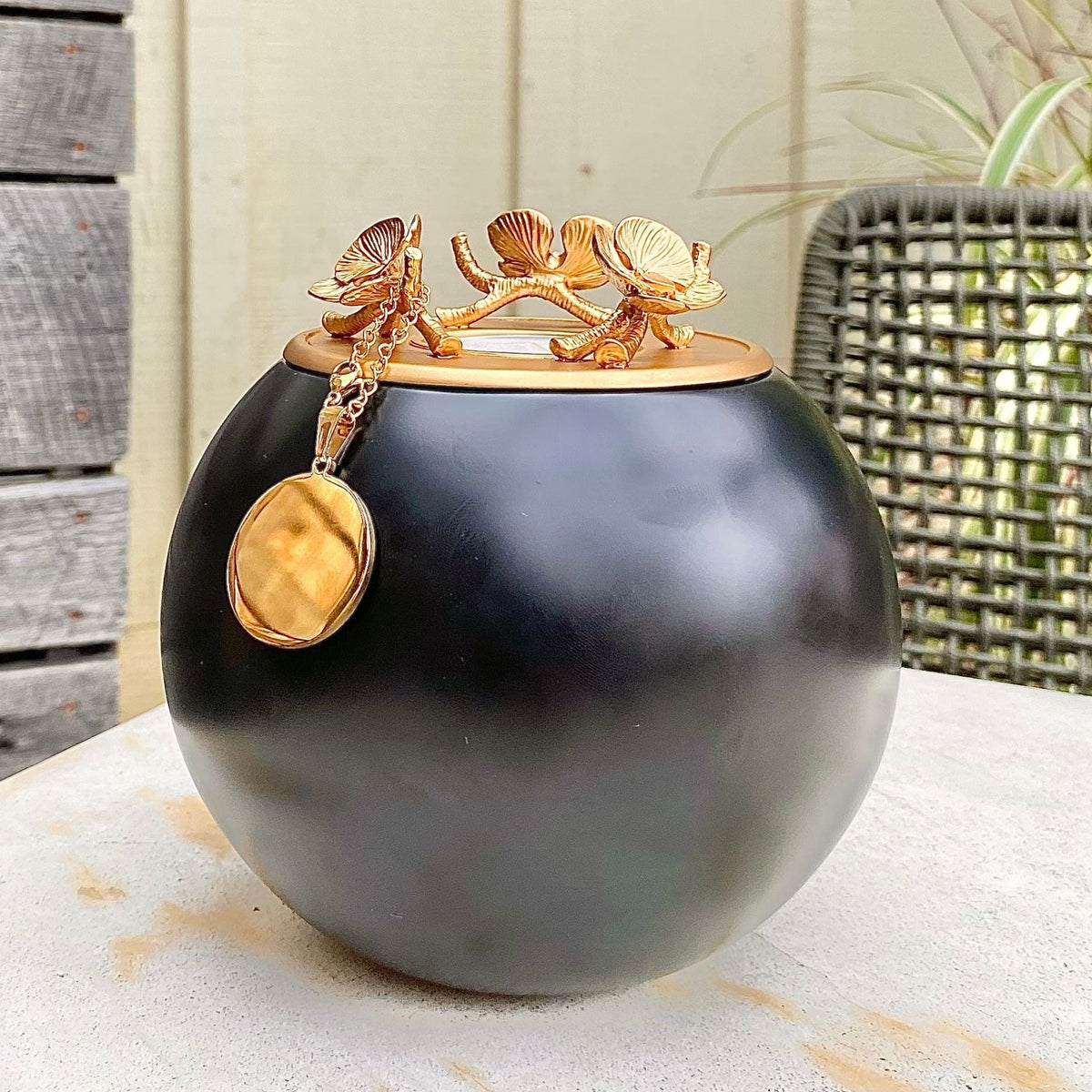Orchid Urn for Loved ones [Keepsake Size] Handmade - GNight Fetcher