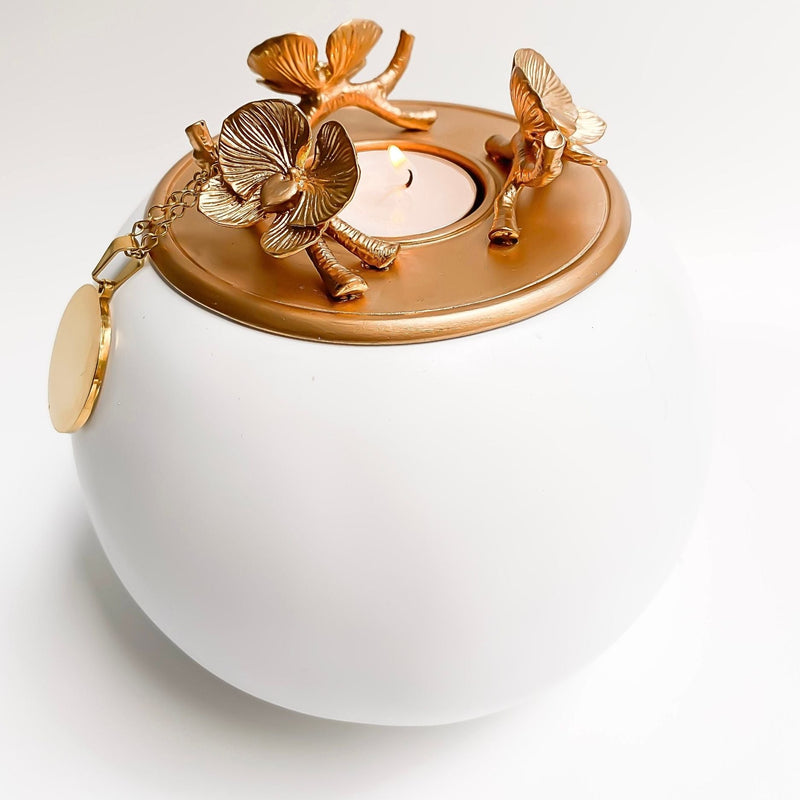 Orchid Urn for Loved ones [Keepsake Size] Handmade - GNight Fetcher