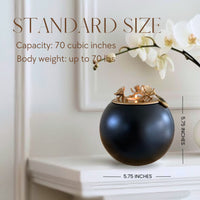 Orchid Urn for Loved ones [Keepsake Size] Handmade - GNight Fetcher