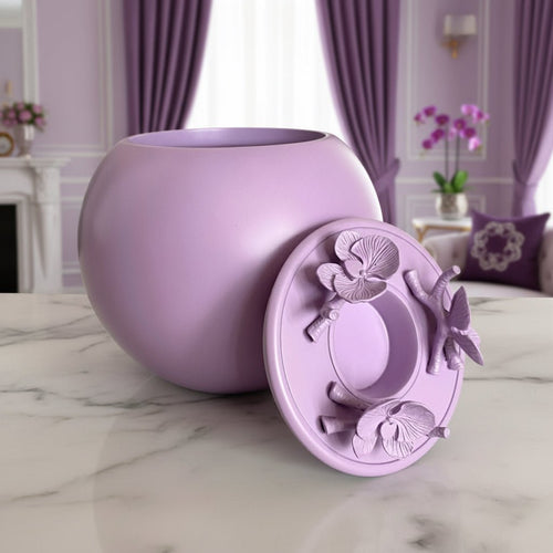 Orchid Urn for Loved ones [Keepsake Size] Handmade - LAVENDER - GNight Fetcher