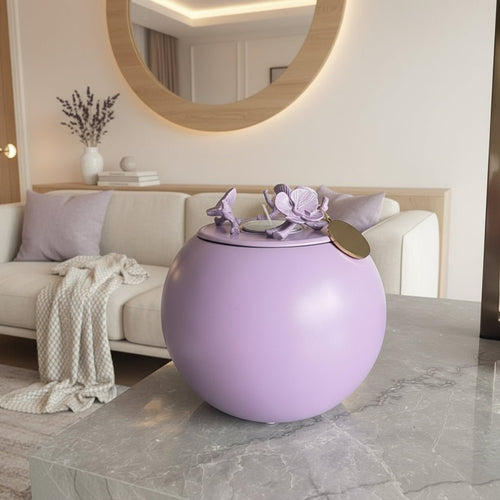 Orchid Urn for Loved ones [Keepsake Size] Handmade - LAVENDER - GNight Fetcher