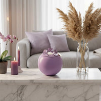 Orchid Urn for Loved ones [Keepsake Size] Handmade - LAVENDER - GNight Fetcher