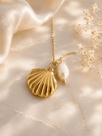 Pearl Cremation Necklace for Dog & Pet Ashes - GNight Fetcher