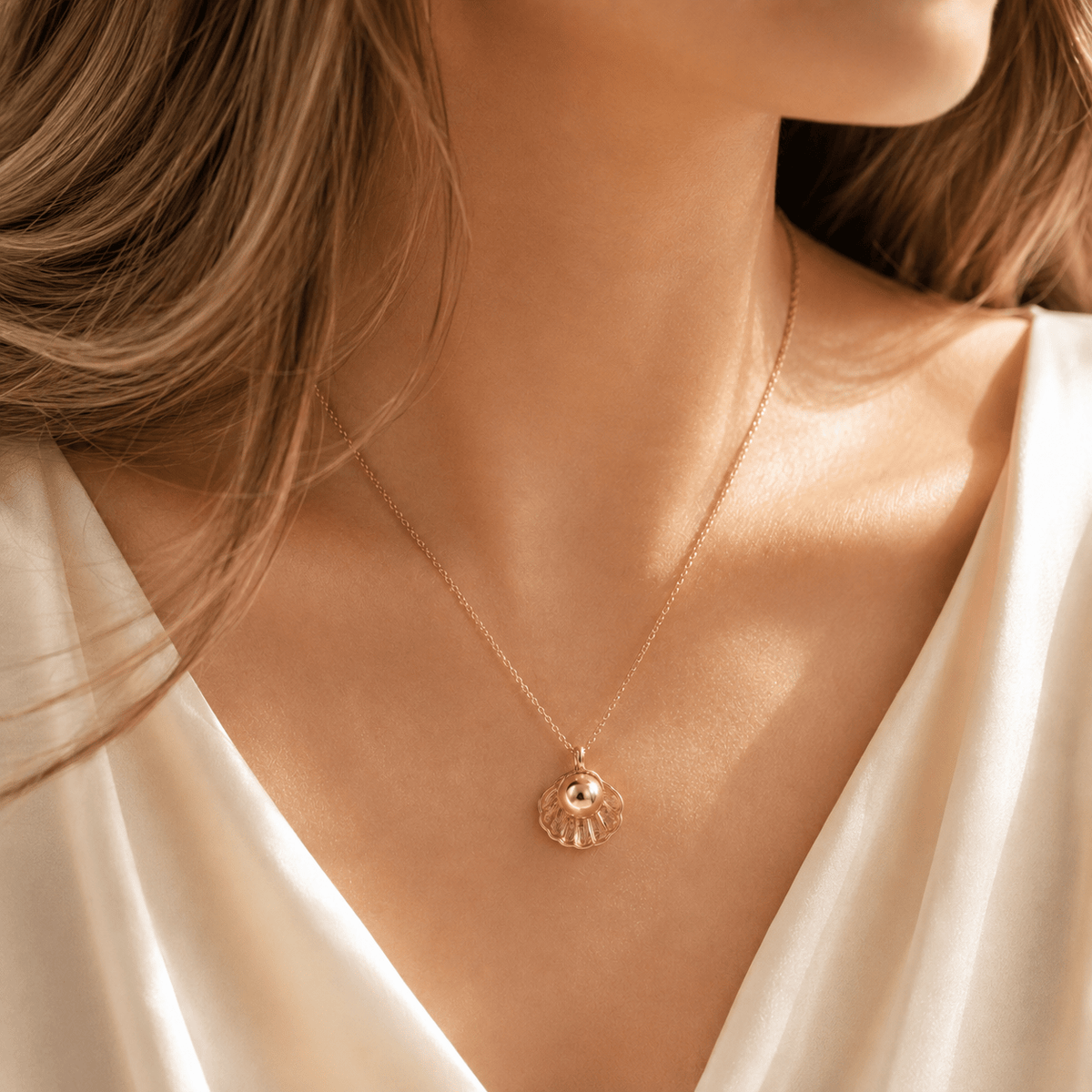 Pearl Cremation Necklace for Dog & Pet Ashes - GNight Fetcher