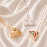 Rainbow Cremation Necklace for Human Ashes - GNight Fetcher