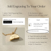 Rainbow - Memorial Necklace for Human Ashes - Silver - GNight Fetcher