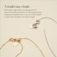 Treasure - Cremation Necklace for Dog & Pet Ashes - Rose Gold - GNight Fetcher
