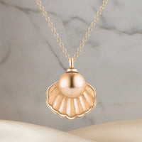Treasure - Cremation Necklace for Dog & Pet Ashes - Rose Gold - GNight Fetcher
