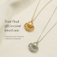 Treasure - Memorial Necklace for Human Ashes - Gold - GNight Fetcher