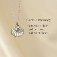 Treasure - Memorial Necklace for Human Ashes - Silver - GNight Fetcher