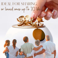 pet memorial gifts holiday gift ideas dog urns with angel wings white and gold black and gold urns for dog ashes sympathy gifts unique pet urns